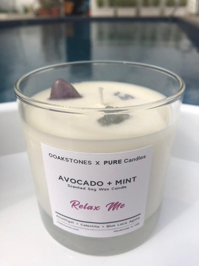 Relax Me - Crystal Candle