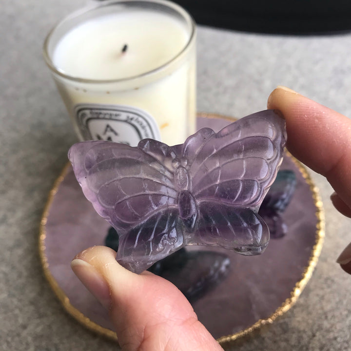 Rainbow Fluorite Butterfly