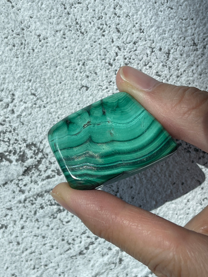 Malachite Tumbled