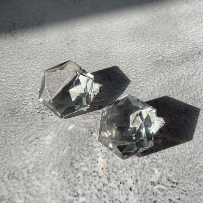 Mini Clear Quartz Diamond
