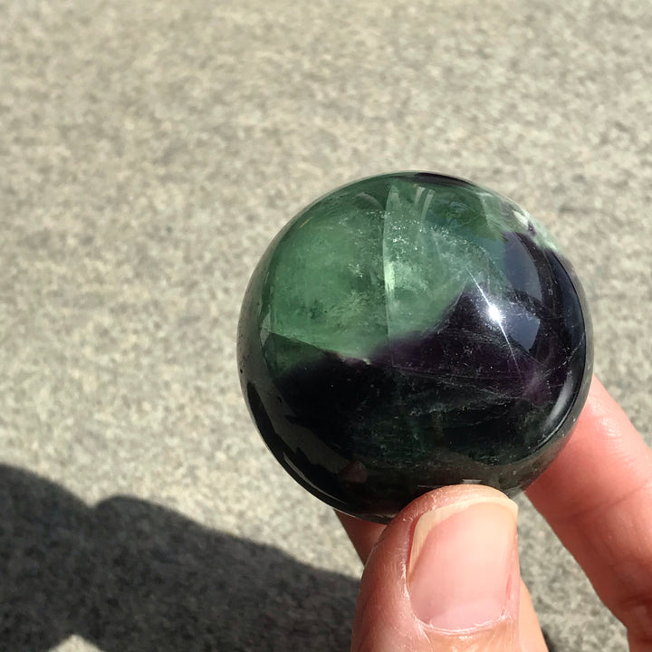 Rainbow Fluorite Sphere