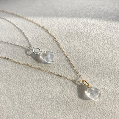 Crystal Tumbled Necklace