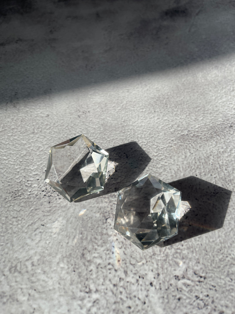 Mini Clear Quartz Diamond
