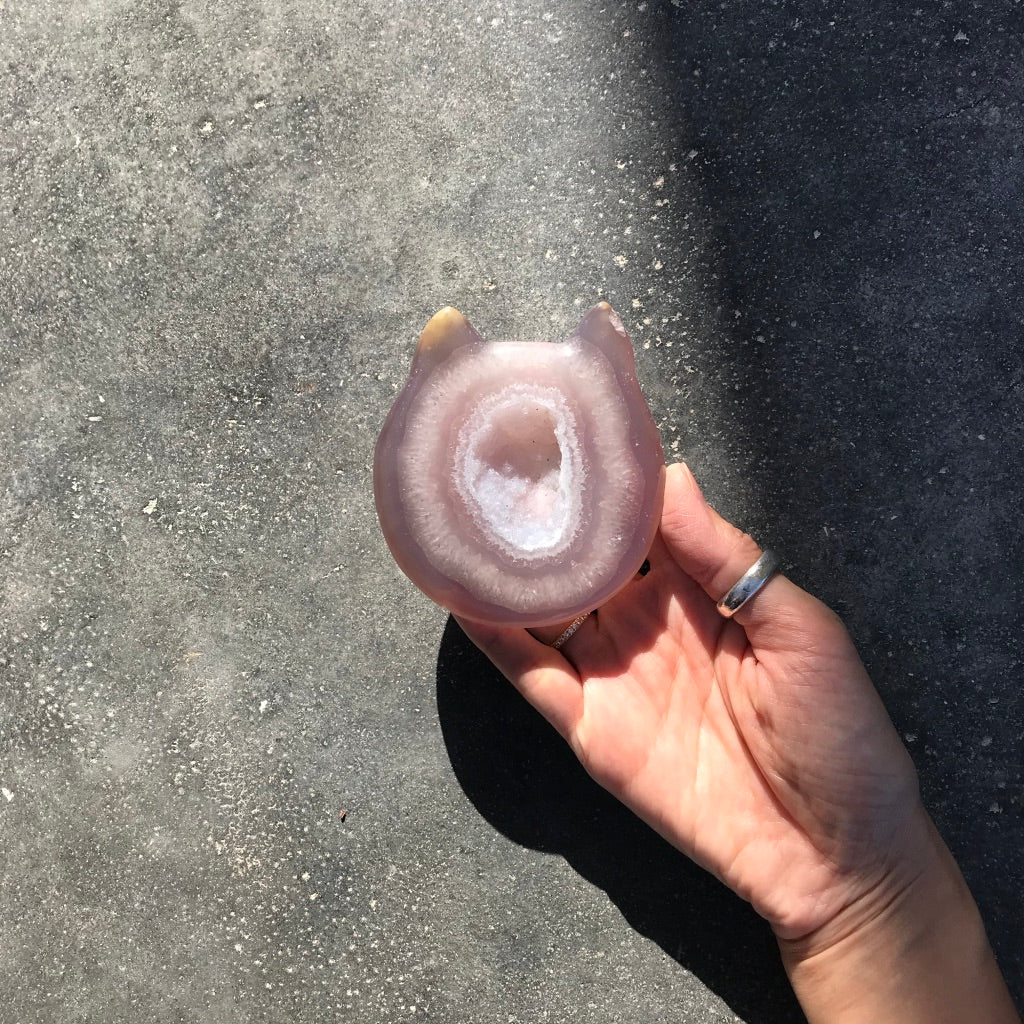 Shaped Agate Plate